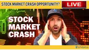 STOCK MARKET CRASH Happening NOW to Fight INFLATION? BUT Massive OPPORTUNITY is HERE, FIND OUT LIVE!