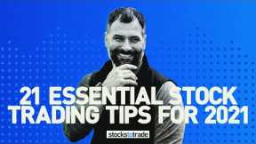 21 Essential Stock Trading Tips for 2021