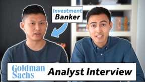 Interview with a Goldman Sachs Investment Banker in NYC