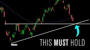 The Market Is Approaching CRITICAL SUPPORT!! | Stock Market Analysis