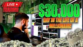 +$30,000 Profit Live Stock Trading Meme Stocks | VLOG of Millionaire Day Trader | $BBBY $AMC $GME*