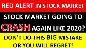 Stock Market CRASH STARTED? RED ALERT!! Which Stocks To Buy Now Stock Pick List In Market Crash 2022