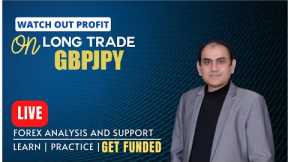 Long Trade on GBPJPY | Live Forex Trading & Coaching | Get Funded