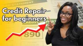 Credit Repair: A beginners guide to credit repair!