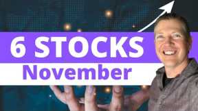 6 Stocks I'm Buying Now (November 2022)