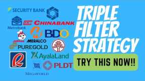 TRIPLE FILTER STRATEGY For STOCK Investing (Quick and Easy To Do) | Dividend Investing