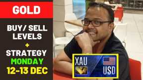 GOLD XAUUSD Strategy TODAY 12-13 DEC | XAUUSD Analysis TODAY 12-13 DEC | XAUUSD Forecast