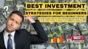 Best Investment Strategies for Beginners - Tips in Investing | Money Skills