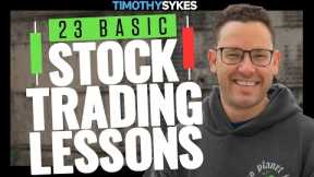 23 Basic Stock Trading Lessons For 2023