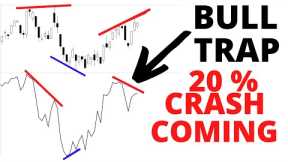 20 % Stock Market CRASH Coming!  CRASH Signals Warn The S&P 500 Rally Is FAKE, An Impostor, A Fraud!