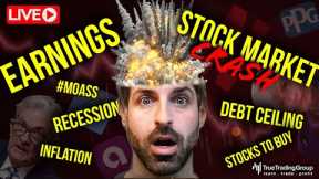 REAL ANSWERS: Stock Market Crash? Stocks to Buy? Earnings? Find Out on This Stock Market LIVE!