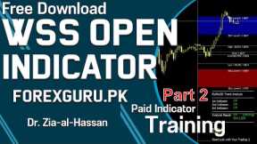WSS Open Custom Indicator Strategy - Part 02 - Training In Urdu Hindi - ForexGuru.Pk