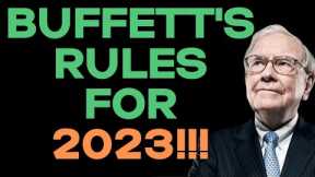 Warren Buffett Tells How To Invest In 2023