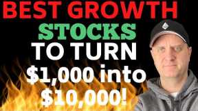 BEST STOCKS TO BUY TO TURN $1,000 INTO $10,000 {GROWTH STOCKS 2023 FEBRUARY}