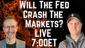 Will the Fed Crash The Stock Market - Stock Moe & Dr. Stock Livestream Q&A