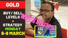 GOLD XAUUSD Strategy TODAY 8--9 MAR | XAUUSD Analysis TODAY 8-9 MAR | XAUUSD Forecast TODAY 8-9 MAR