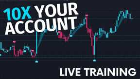 10x Your Forex Account Through Compounding | Live Swing Failure Pattern Training With Rob