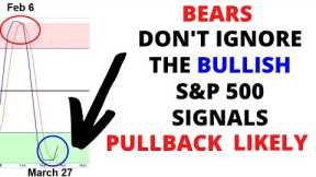 Stock Market CRASH: Big Pullback Likely - Don't Ignore The S&P 500's Bullish Signals