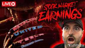 STOCK MARKET CRASH or Stock Market & Chill? NFLX & More Stocks Report Earnings Today LIVE!