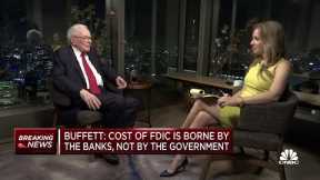 Warren Buffett on banking crisis fallout and why he sold most of his bank stocks except one