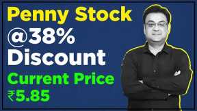 PENNY STOCK @ 38% DISCOUNT | best multibagger shares 2023 | Raghav Value Investing