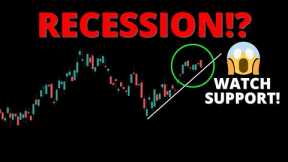 RECESSION FEARS Coming to STOCK MARKET?! #SPY #QQQ #DIA #IWM #ARKK #BTC