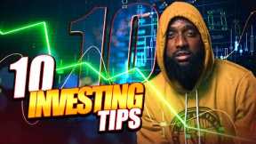10 STOCK MARKET INVESTING TIPS  | Wallstreet Trapper (Trappin Tuesday's)
