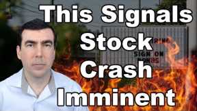 Get Out Now as Labor Market Report Flashes Huge Warning Suggesting Stock Prices Will Soon Crash