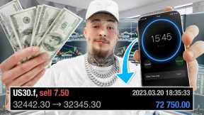 Making $70,000 In ONLY 15 Minutes Trading FOREX