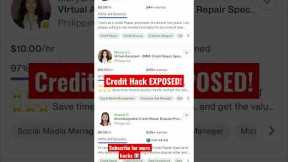 The Credit Repair Hack They Don’t Want Me To Show! 2022 #credit