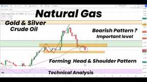 Natural Gas Forming Inverted Head & Shoulder Pattern | Gold | Silver | Crude Oil |Technical Analysis