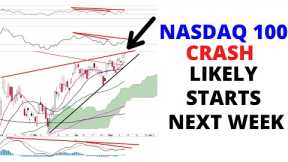 NASDAQ 100 QQQ Forming Negative Divergences -Massive Stock Market CRASH Over The Next 2 Weeks Likely