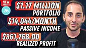 My $1.17 Million High Yield Dividend Stock Portfolio Unveiled! | $14,044/Month Passive Income - #26