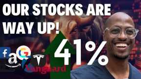 Our Stock Portfolio Is Way Up - 9 Tips for Investing in the New Bull Market to Retire Early