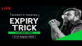 31st AUGUST 2023: Bank Nifty Live Trading | 30-Point Stock Market Strategy for #Viral Success