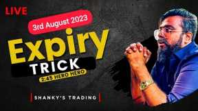 3rd AUGUST 2023: Bank Nifty Live Trading | 30-Point Stock Market Strategy for Viral Success