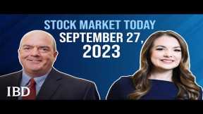 Stock Market Today: September 27, 2023