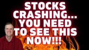 🔥🔥 STOCK MARKET IS CRASHING BUT WAIT!!! IS IT TIME TO BUY?