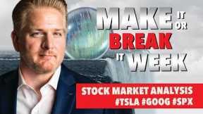 Make or Break Stock Market Week Ahead | Manage Risk #tsla #goog #spx