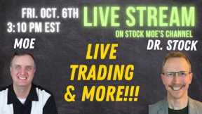 🔥 Stock Moe Livestream Trading With Dr. Stock!  BEST STOCKS TO BUY NOW (GROWTH STOCKS 2023)