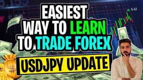 Easiest Way To Learn To Trade The Forex Market | Big Trade In USDJPY