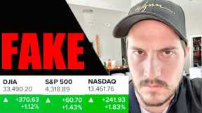 This Stock Market is SOOOOOO FAKE