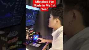 5 Forex Trading Mistakes I've Made In My 1st Year