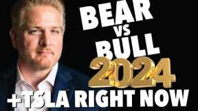 Bears vs Bulls in 2024 Stock Market | TSLA Stock Analysis Right Now