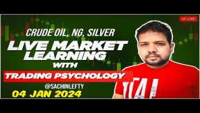 Crude Oil Live Trading | Commodity Live Trading | Mcx Live Trading || 04 Jan-24