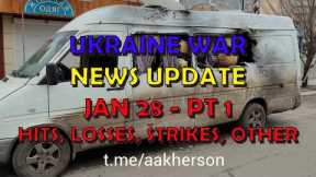 Ukraine War Update NEWS (20240128a): Pt 1 - Overnight & Other News