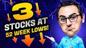 3 Bargain Stocks At 52 Week Lows