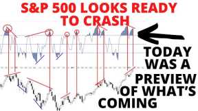 Stock Market CRASH: Today Was A Preview of Coming Attractions - Much Bigger Rug Pull About to Happen