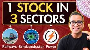 1 Multibagger Stock For 3 SUNRISING Sectors - Buy For LONG Term? | Rahul Jain Analysis #stockstobuy
