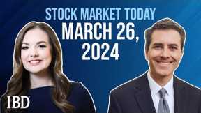 Quiet Session For Indexes; Trump Media, ServiceNow, Royal Caribbean In Focus | Stock Market Today